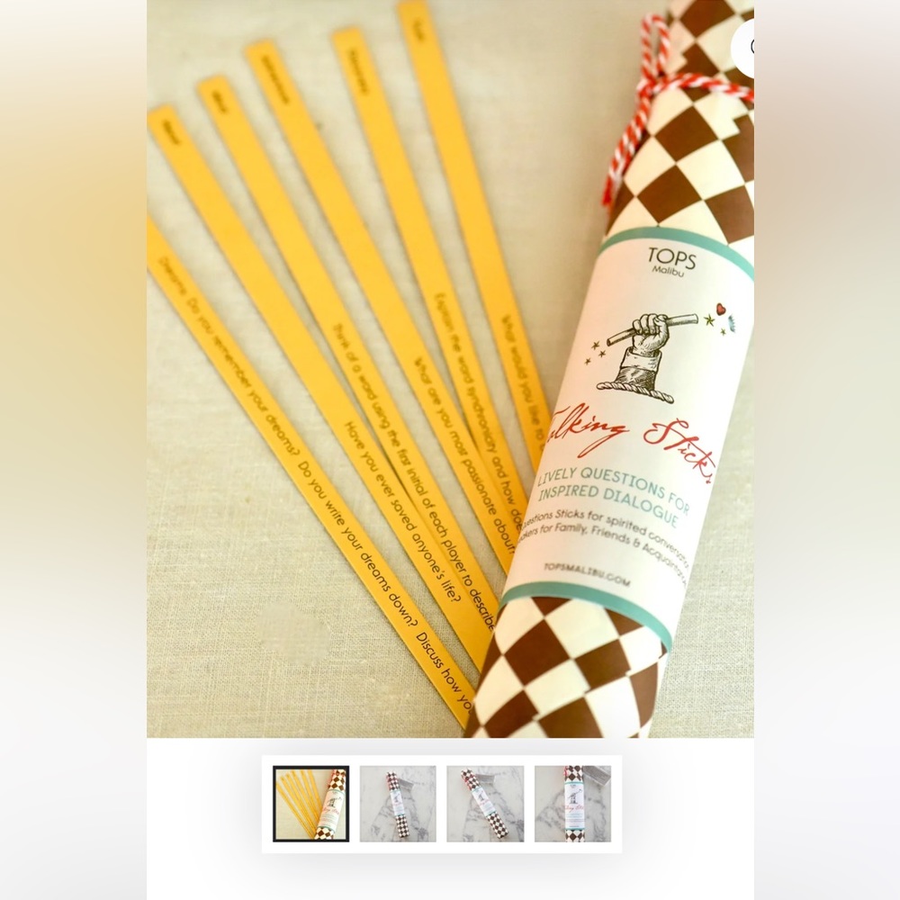 Talking Sticks Game by Tops Malibu NWT